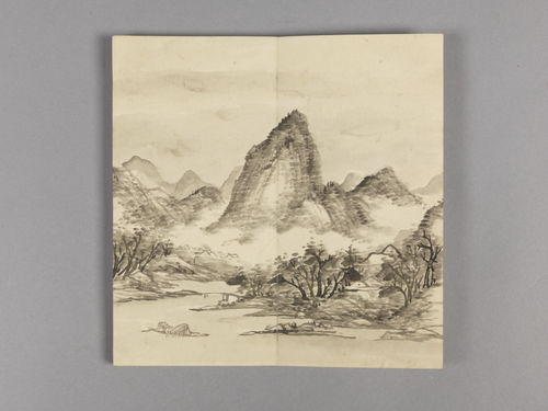 董诰仿宋元山水册, , Dong Gao
