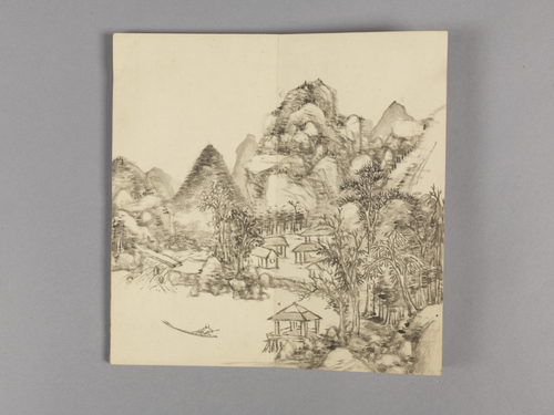 董诰仿宋元山水册, , Dong Gao