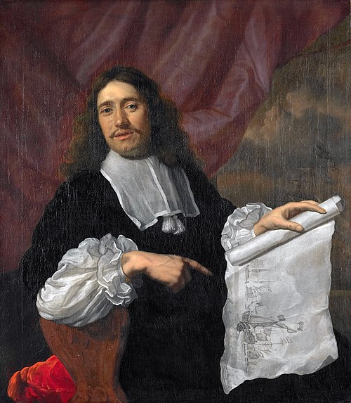Willem van de Velde II (1633-1707), Painter, 1667, Lodewijk van der Helst