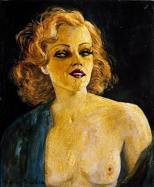Portrait de femme, 1942, Francis Picabia
