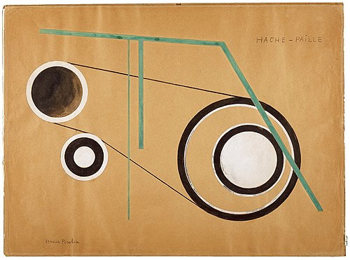 Hache-Paille, 1922, Francis Picabia