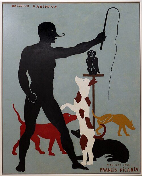 Dresseur d'animaux, 1923, Francis Picabia