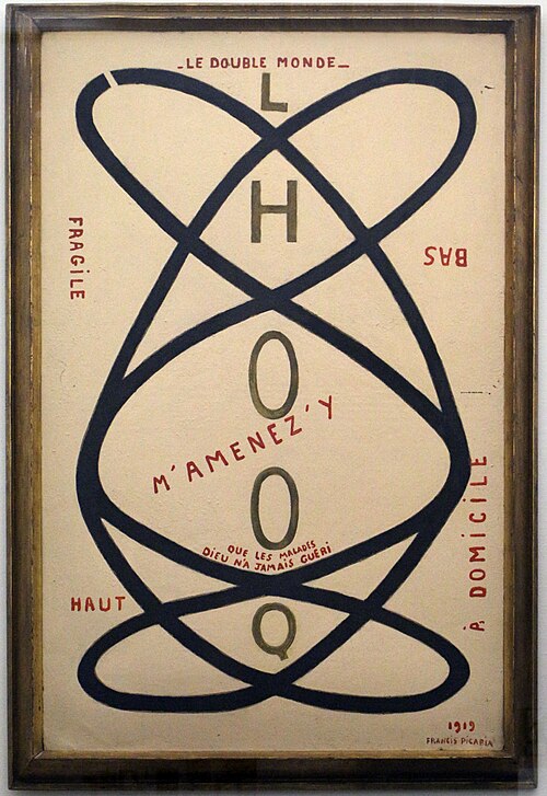 Le Double Monde, 1919, Francis Picabia
