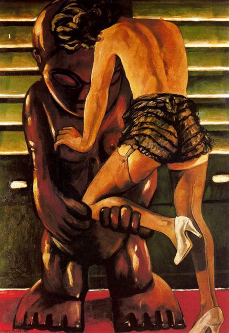 La Femme et l'idole, 1943, Francis Picabia