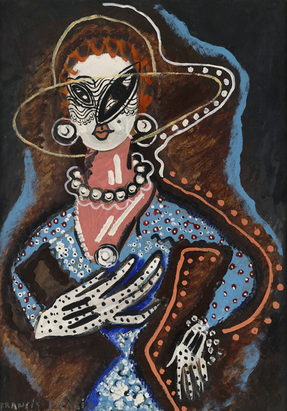 La Femme au monocle, 1924, Francis Picabia