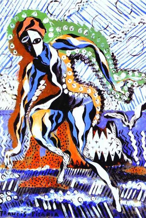 Lever de soleil, 1924, Francis Picabia