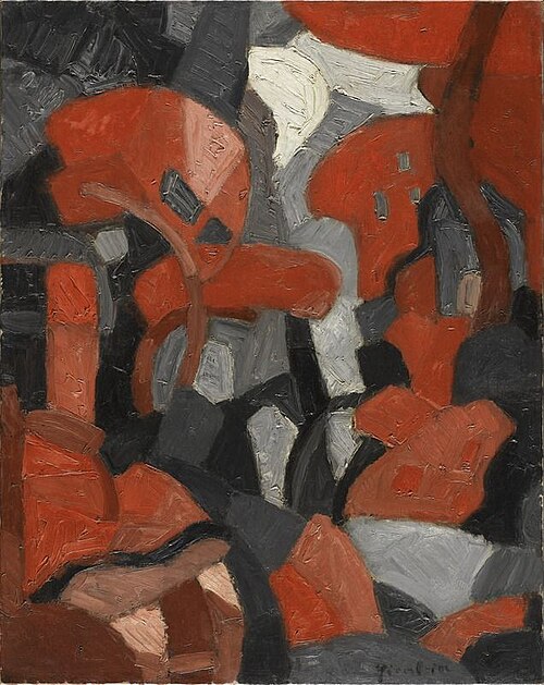 L'Arbre rouge, 1912, Francis Picabia