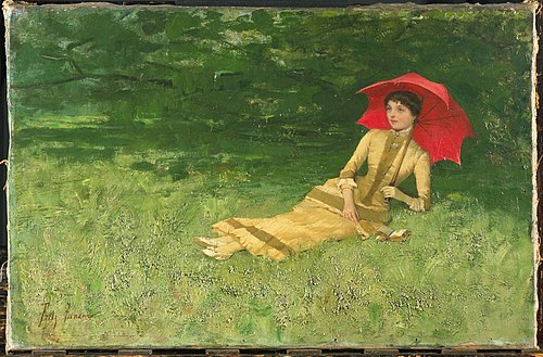 A Summer Afternoon, 1880, Frits Jansen