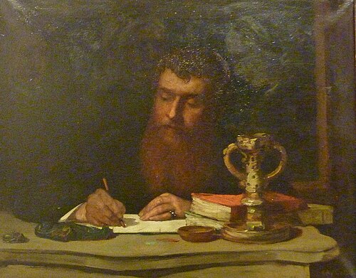Autoportrait, 1920, Charles Cottet
