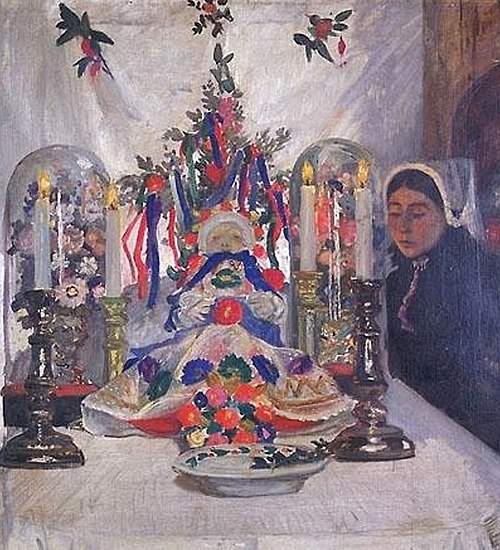 L'Enfant mort, 1902, Charles Cottet