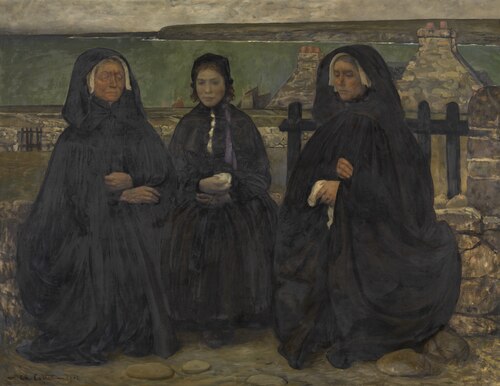 Deuil marin, 1903, Charles Cottet
