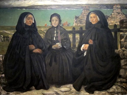 Deuil marin, , Charles Cottet