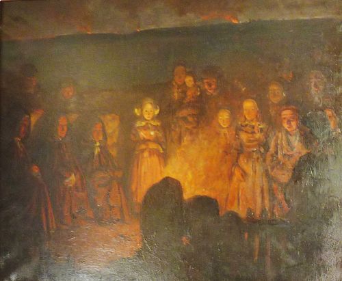 Les feux de la Saint-Jean, , Charles Cottet