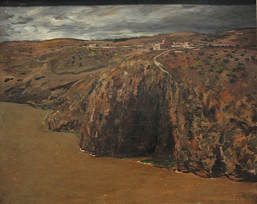 Le Tage vu de Tolède, 1904, Charles Cottet