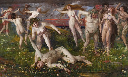 Bacchanale, 1896, Lovis Corinth