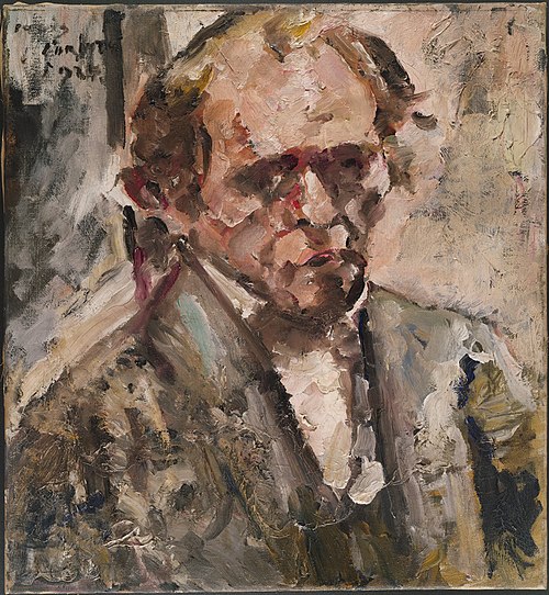 Autoportrait, 1924, Lovis Corinth