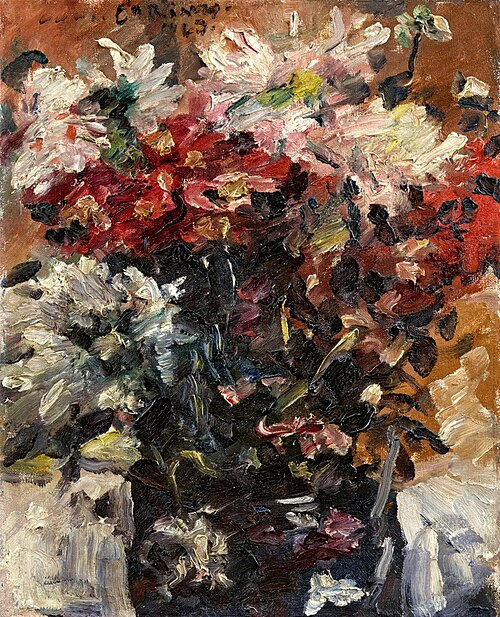 Blumen in Vase, 1923, Lovis Corinth