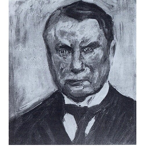 Porträt Wilhelm Trübner, 1913, Lovis Corinth