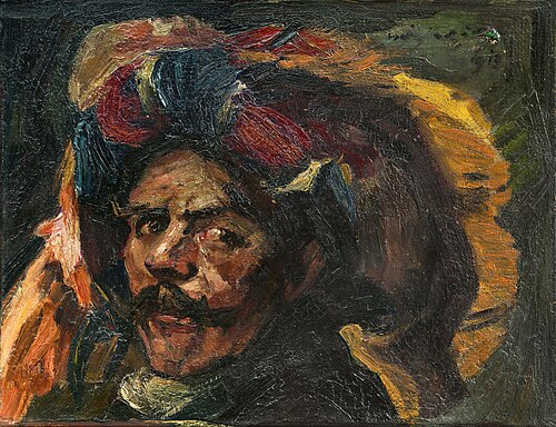 Selbstporträt als Nürnberger Landsknecht, 1913, Lovis Corinth