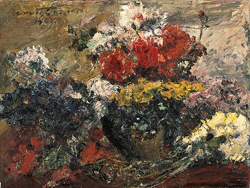 Autumn flowers, 1923, Lovis Corinth