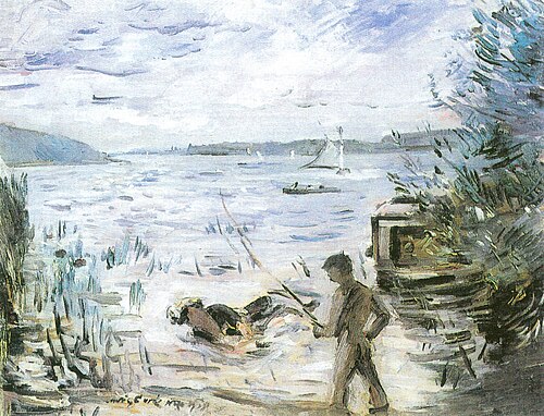 Lake Müritz, 1915, Lovis Corinth