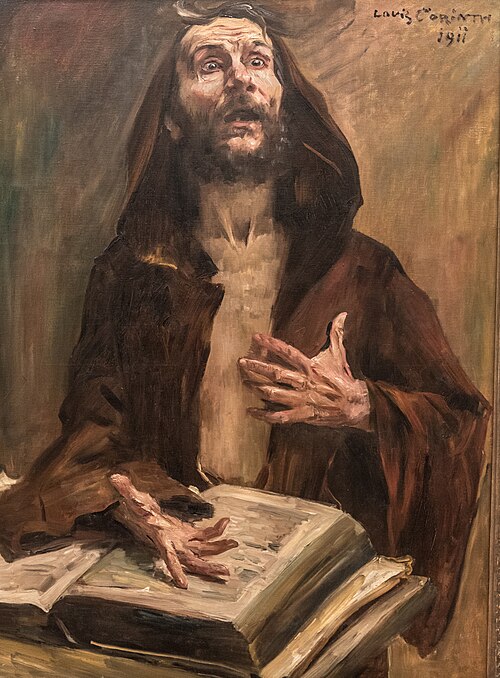 Der Fanatiker, 1911, Lovis Corinth