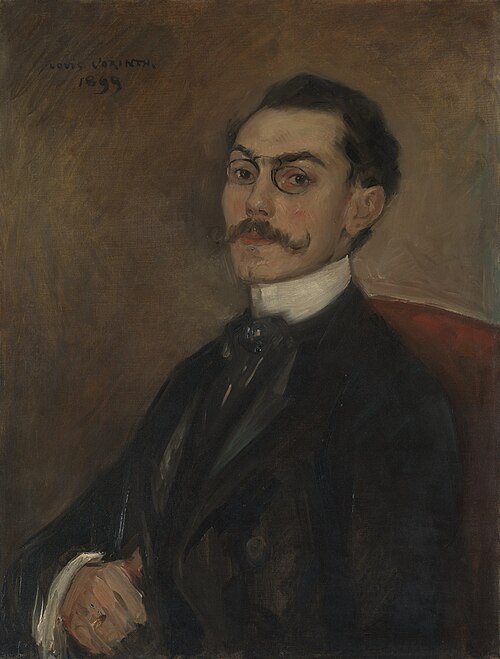 Portrait of Dr Ferdinand Mainzer,, 1899, Lovis Corinth