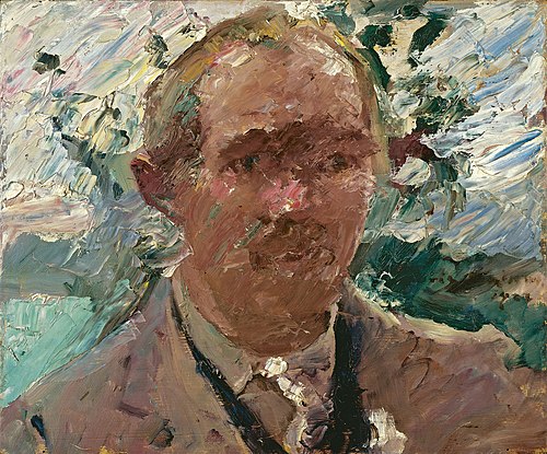 Self-portrait at Walchensee, 1922, Lovis Corinth