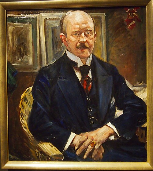 Portrait of Alexander Freiherr von Reitzenstein, 1913, Lovis Corinth
