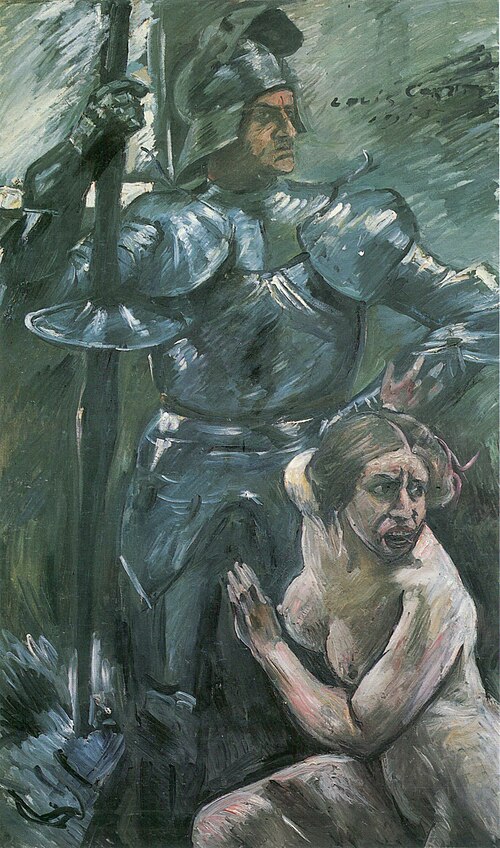 Im Schutze der Waffen, 1915, Lovis Corinth