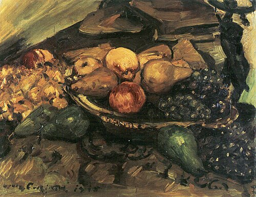 Früchtestillleben, 1915, Lovis Corinth