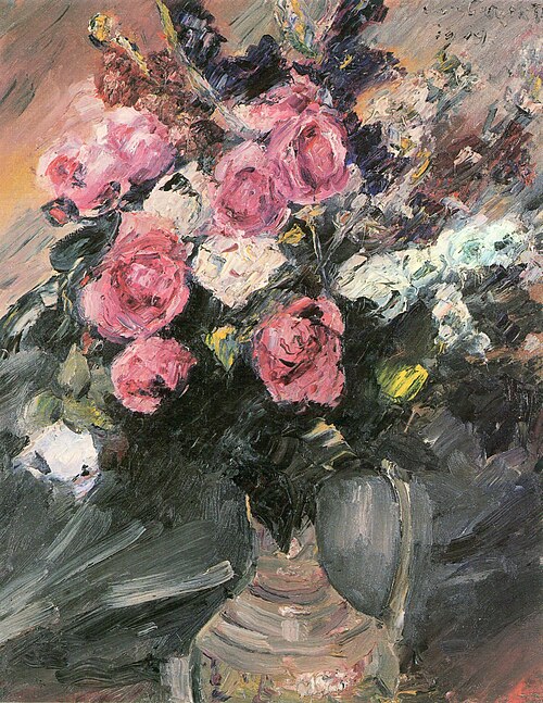 Roses, 1919, Lovis Corinth