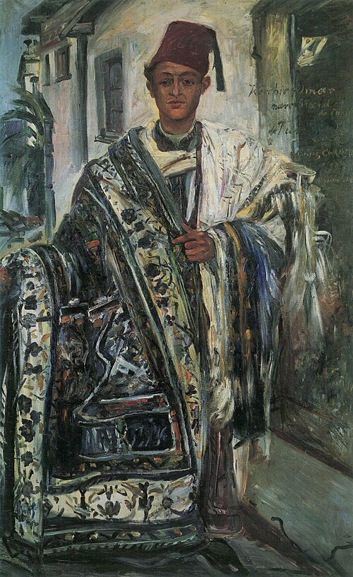 Orientalischer Teppichhändler, 1913, Lovis Corinth