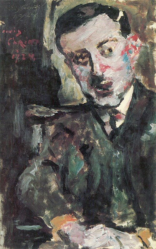 Dr. Arthur Rosin im Stuhl, 1924, Lovis Corinth