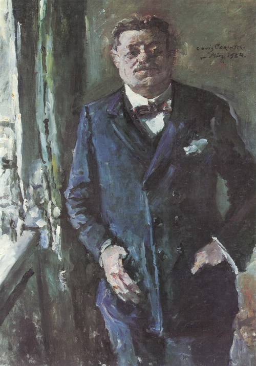 Portrait du Président du Reich Friedrich Ebert, 1924, Lovis Corinth