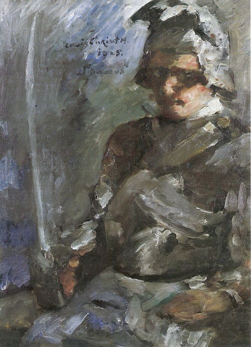 Thomas in Rüstung, 1925, Lovis Corinth