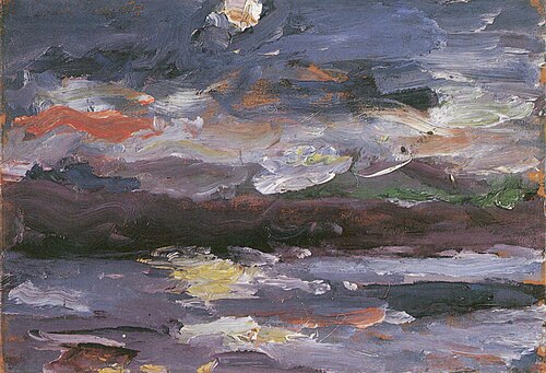 Walchensee, Mondnacht, 1920, Lovis Corinth