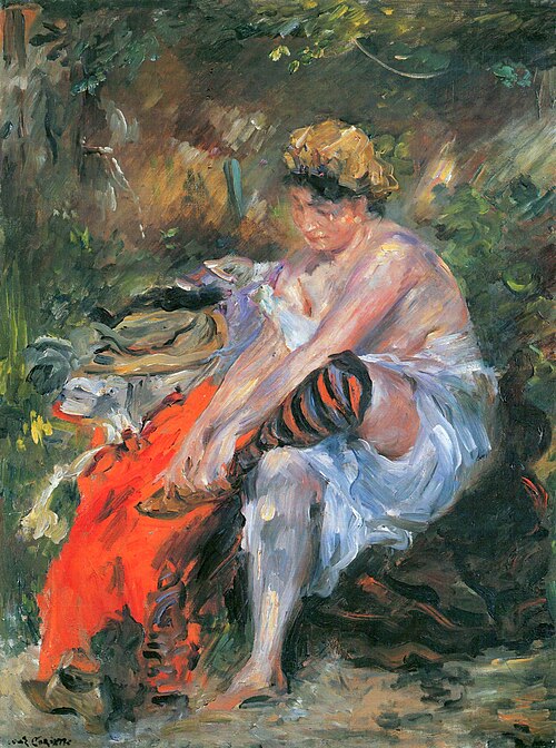 Nach dem Bade, 1906, Lovis Corinth