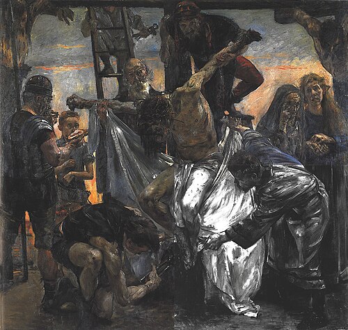 Kreuzabnahme, 1906, Lovis Corinth