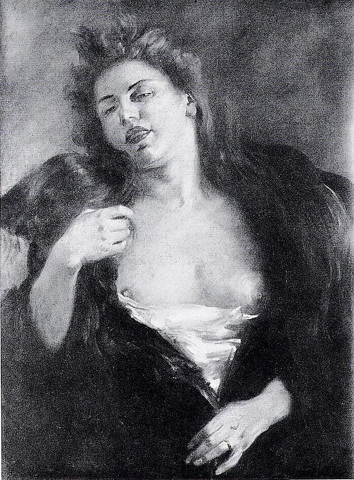 Dämon, 1899, Lovis Corinth