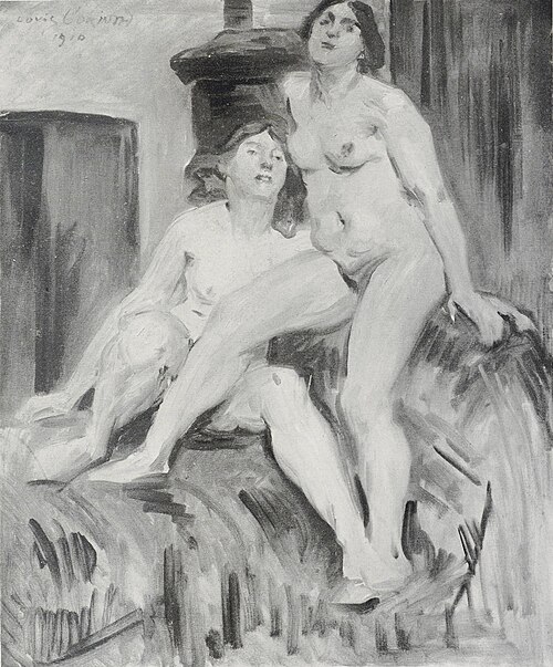 Zwei weibliche Akte, 1910, Lovis Corinth