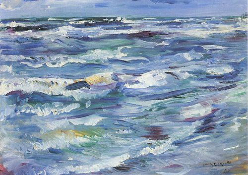 Meer bei La Spezia, 1914, Lovis Corinth