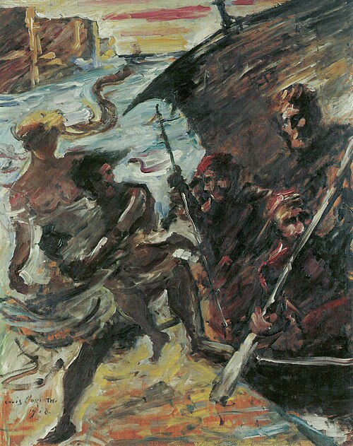 Frauenraub, 1918, Lovis Corinth