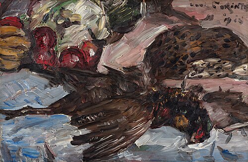 Pheasant and Fruit, 1915, Lovis Corinth