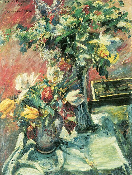 Lilac and tulips, 1922, Lovis Corinth