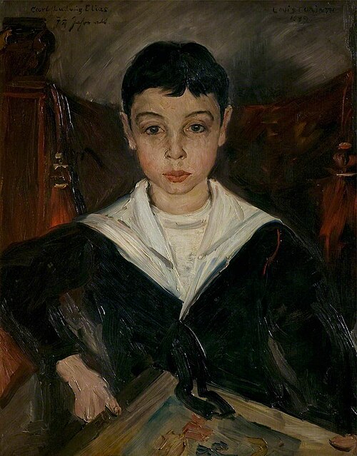 Carl Ludwig Elias, Aged 7 1/4, 1899, Lovis Corinth