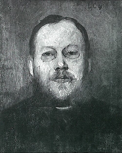 Männliches Porträt, 1891, Lovis Corinth