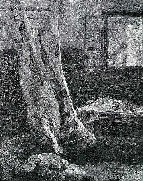 Geschlachteter Ochse, 1892, Lovis Corinth