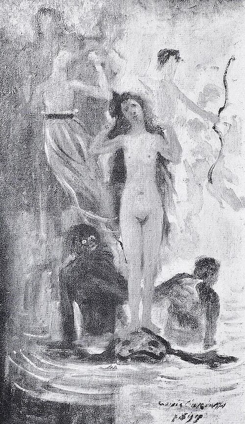 Geburt der Venus, 1894, Lovis Corinth
