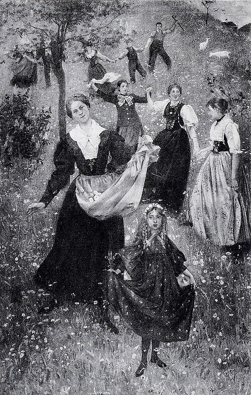Frühlingsreigen, 1895, Lovis Corinth
